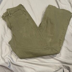 Old Navy Sage Green Women's Straight Leg Pants